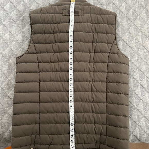Barbour Men's Quilted Vest - Olive/Gray - Picture 5 of 5